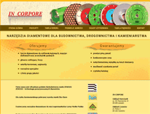 Tablet Screenshot of incorpore.com.pl